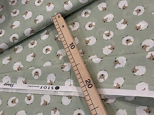 100% BAVLNA STOF / OVEČKY