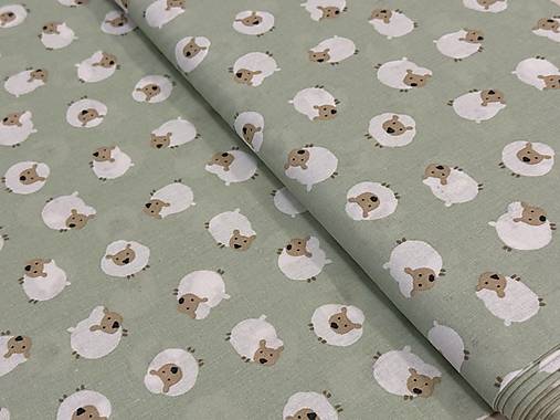 100% BAVLNA STOF / OVEČKY