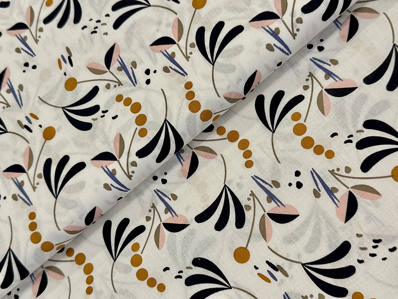 100% BAVLNA STOF/ ORNAMENT