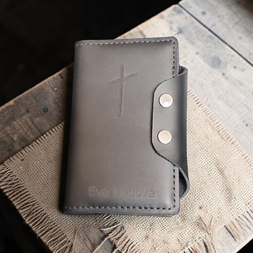 Kožený obal na evanjelický, katolícky spevník