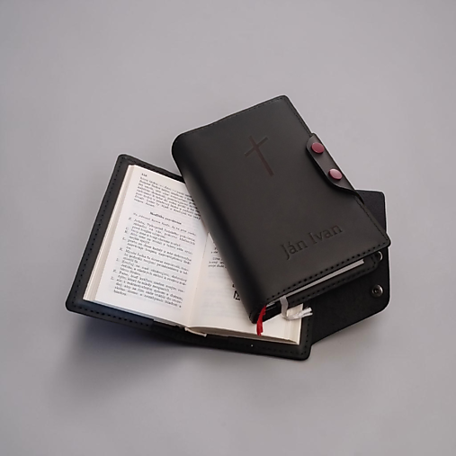 Kožený obal na evanjelický, katolícky spevník