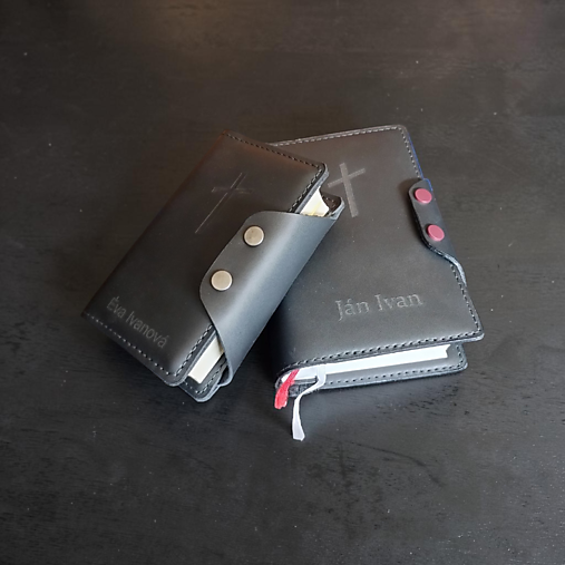 Kožený obal na evanjelický, katolícky spevník