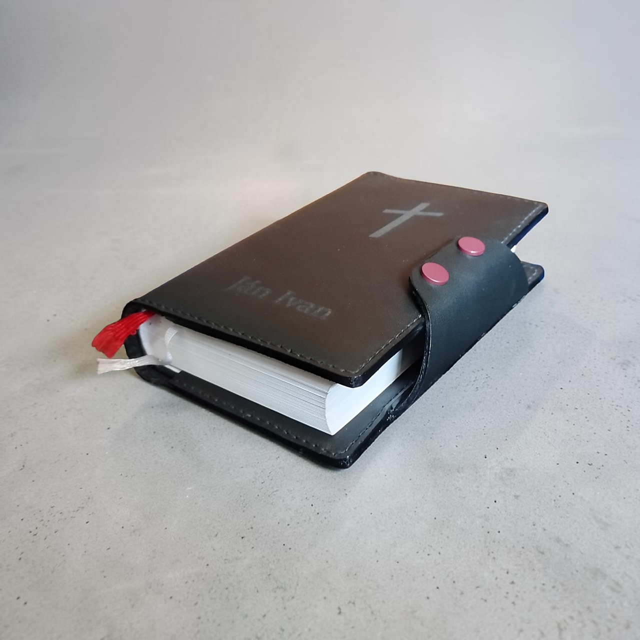 Kožený obal na evanjelický, katolícky spevník