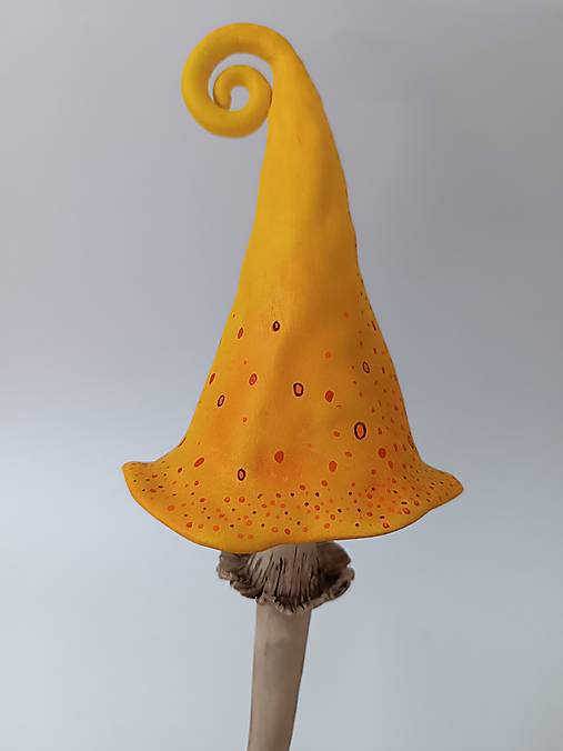 Dekorácie - Hríb žltý čarovný - 18290436_