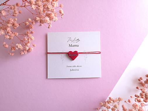 Iné doplnky - Náramok Mama - 18289331_