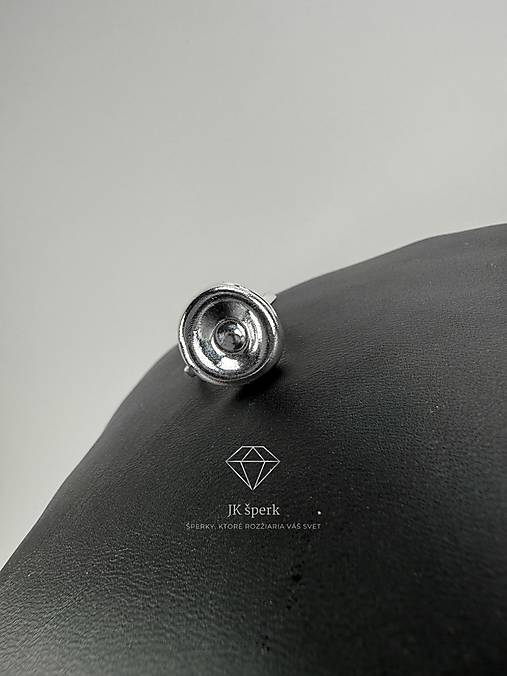 Strieborný 925/1000 prsteň BON PARI