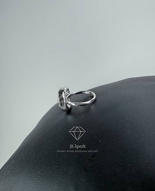 Strieborný 925/1000 prsteň BON PARI