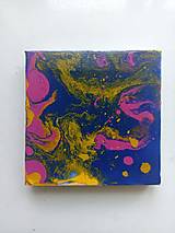 Obrazy - Abstraktný obraz, akrylová maľba na plátne - 18290934_
