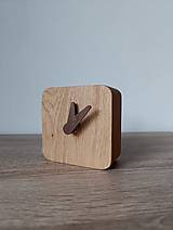 Hodiny - Drevene hodiny - 18294844_