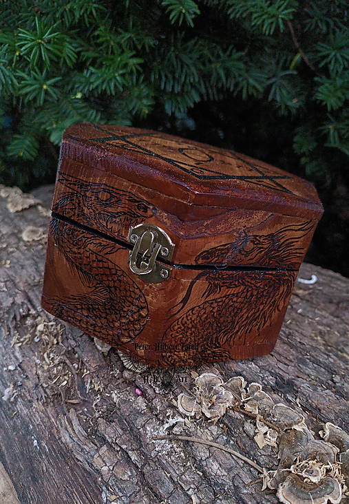 Úložné priestory & Organizácia - Babalon krabička- Babalon wooden box - 18295068_