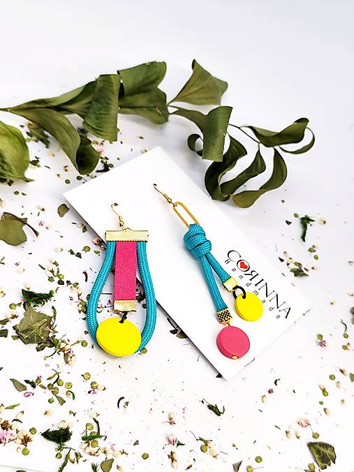 Asymetrické náušnice "PETRA"