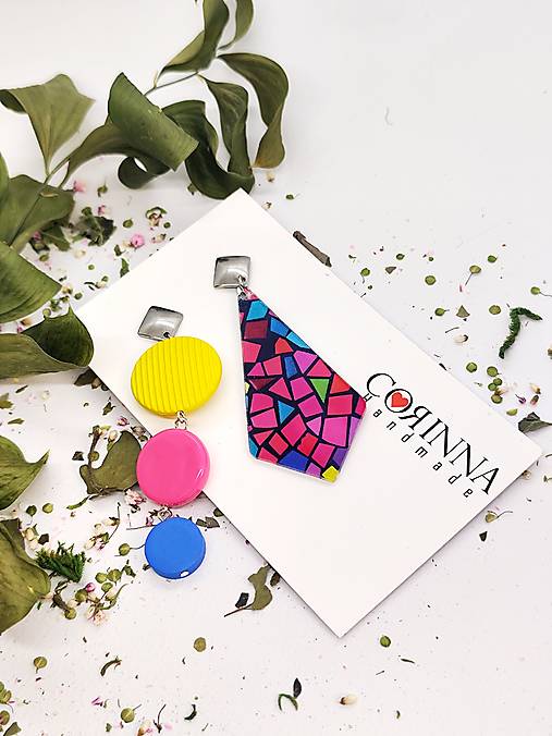 Asymetrické náušnice "BOGI"