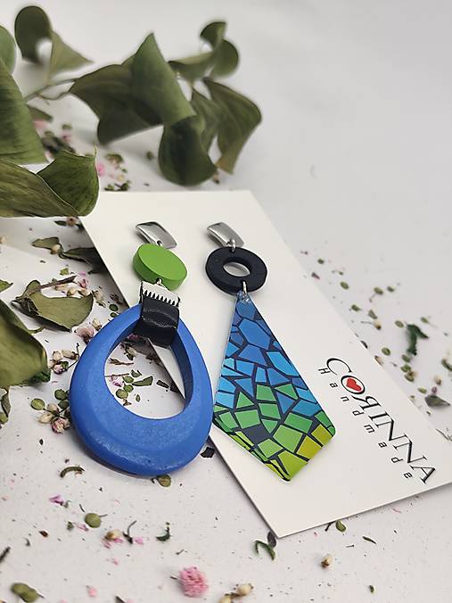 Asymetrické náušnice "ADRI"