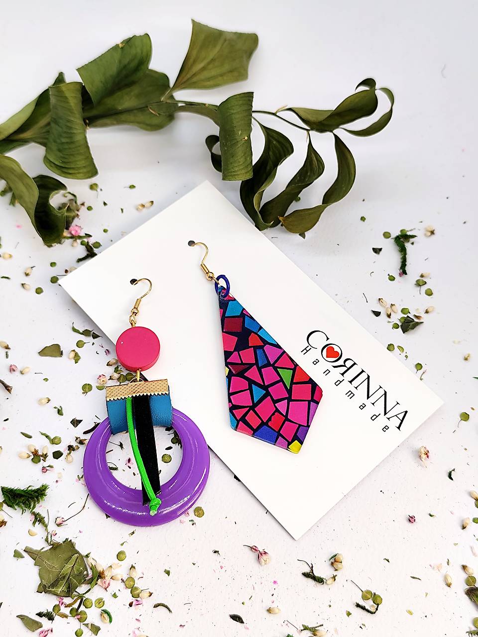 Asymetrické náušnice "ANE"