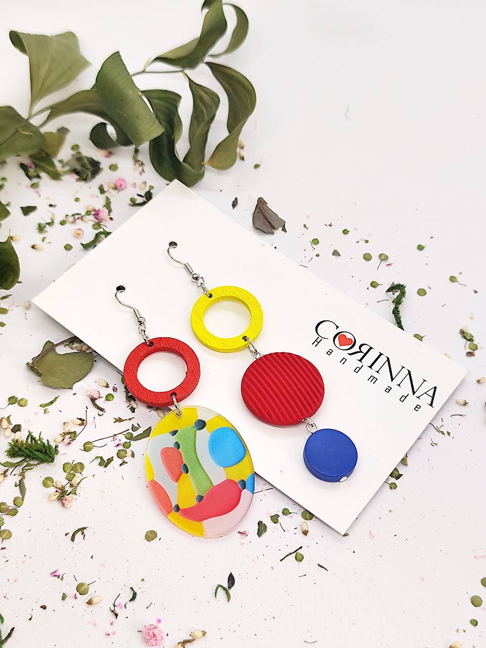 Asymetrické náušnice "GIGA"