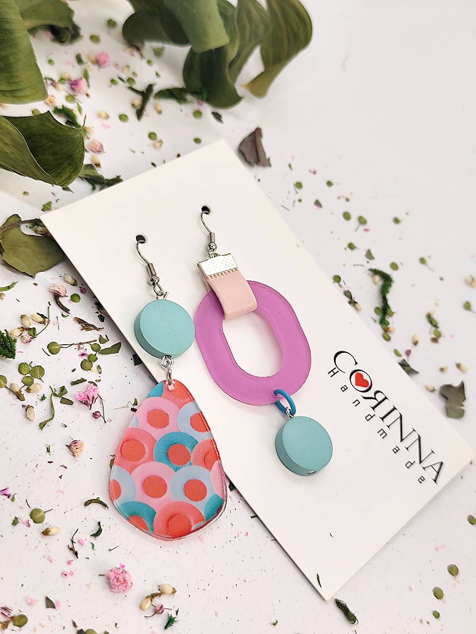 Asymetrické náušnice "MEGI"