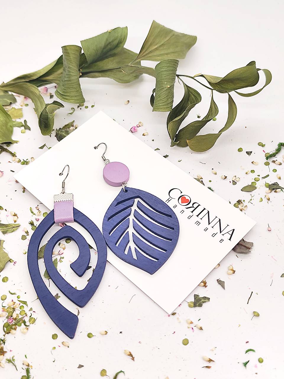 Asymetrické náušnice "AJKA"