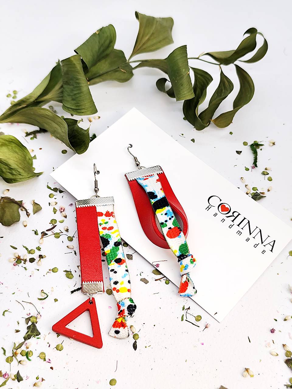 Asymetrické náušnice "ZARA"