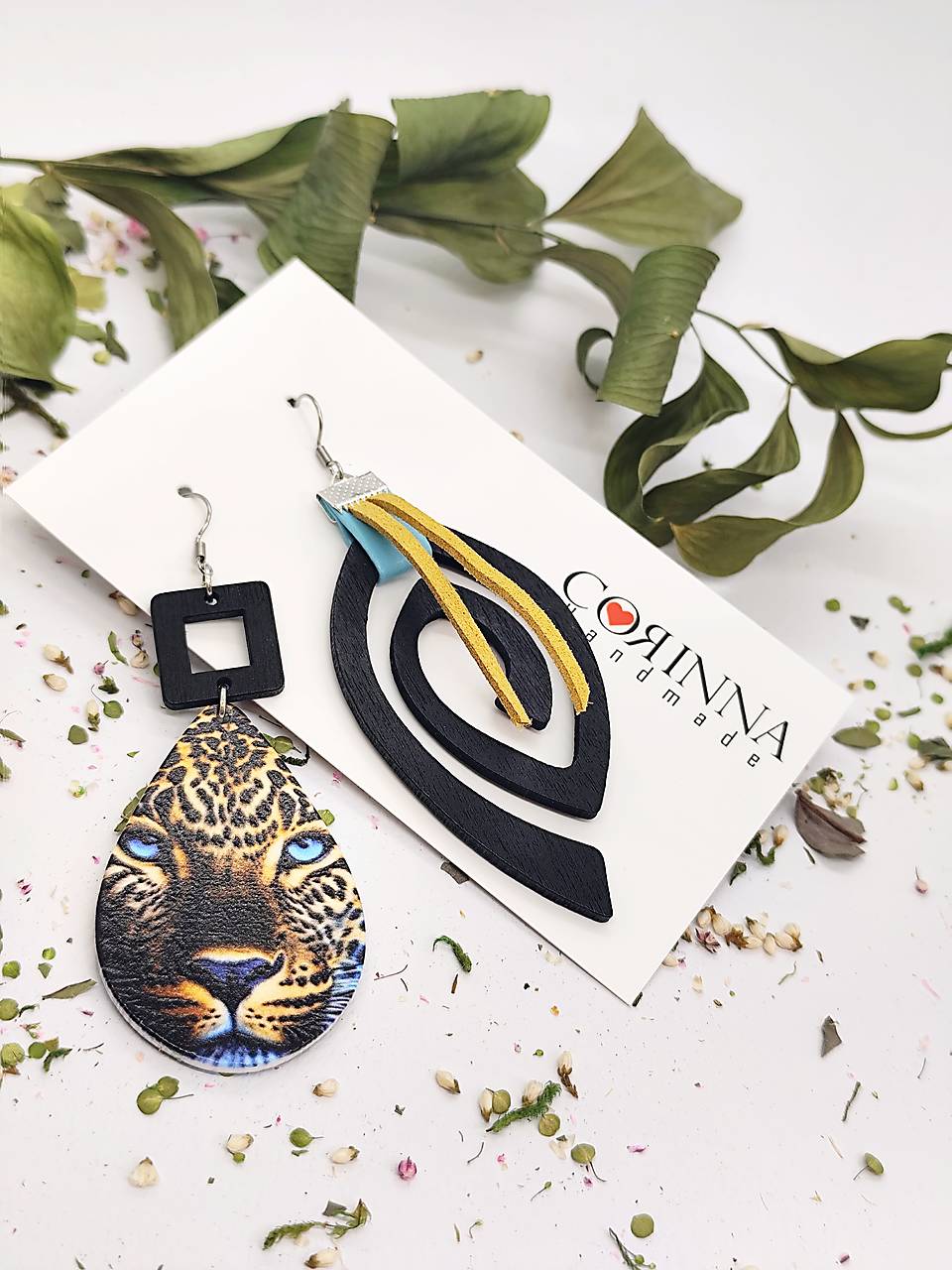 Asymetrické náušnice "TRIXI"