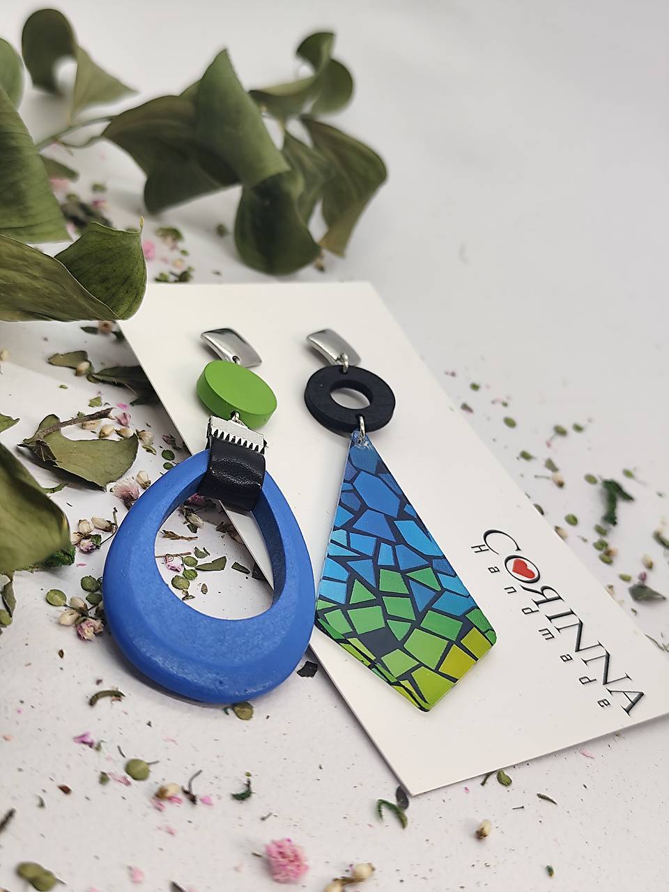 Asymetrické náušnice "ADRI"