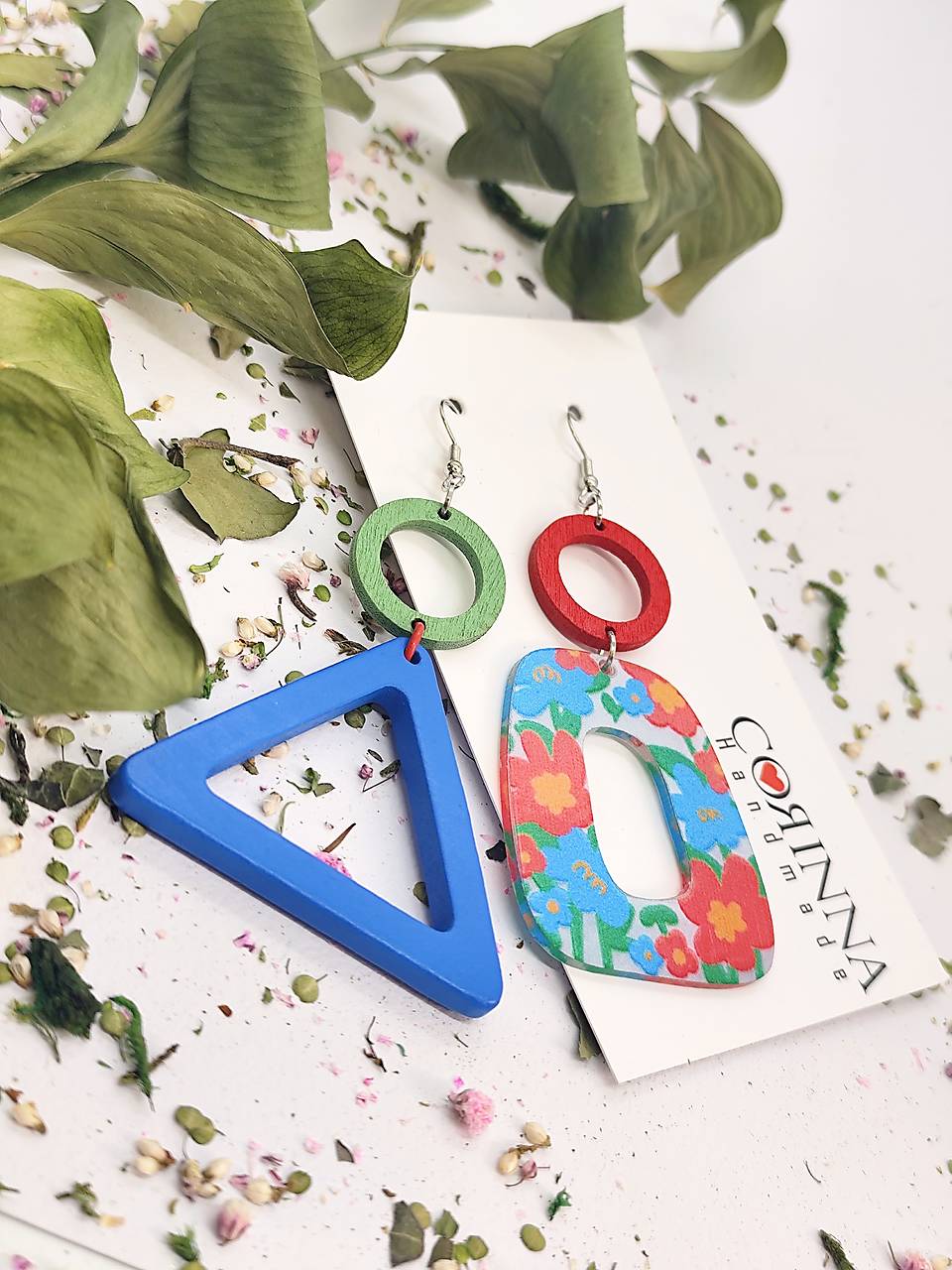 Asymetrické náušnice "ANKA"