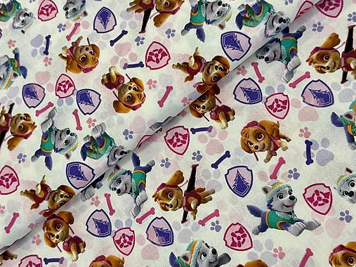 100% BAVLNA /DISNEY/LABKOVA PATROLA