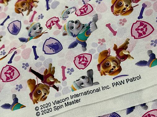 100% BAVLNA /DISNEY/LABKOVA PATROLA