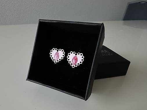 Zapichovačky Zuzanka Mini živicované (Ružová)