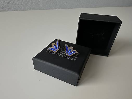 Zapichovačky tulipániky živicované (Modrá)