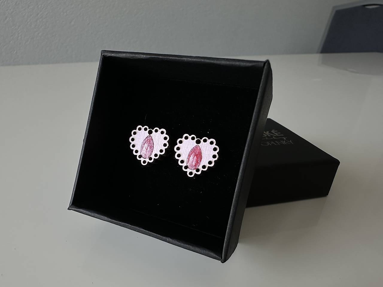 Zapichovačky Zuzanka Mini živicované (Ružová)