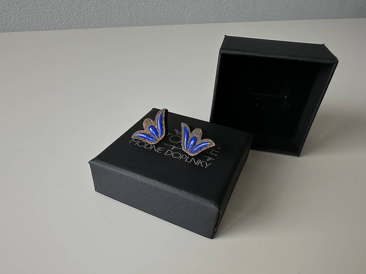 Zapichovačky tulipániky živicované (Modrá)