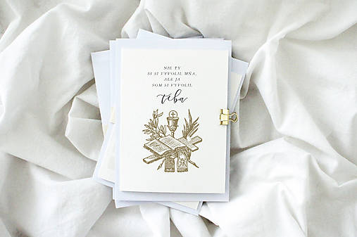 pohľadnica pre kňaza // menšia