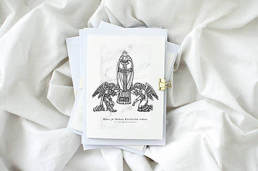 pohľadnica pre kňaza // väčšia