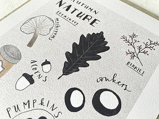 artprint // autumn nature