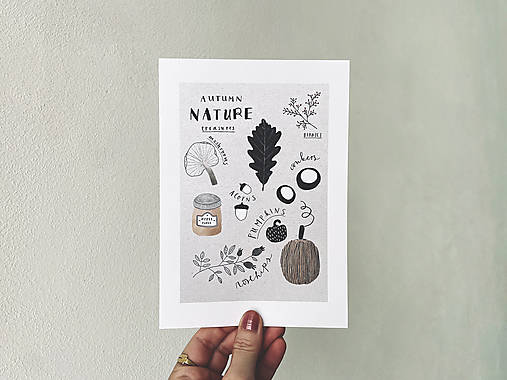 artprint // autumn nature