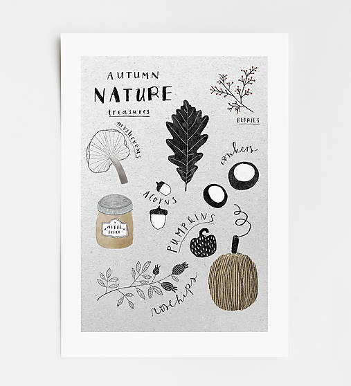 artprint // autumn nature