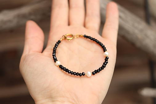 3-dielny set Spinel, perly