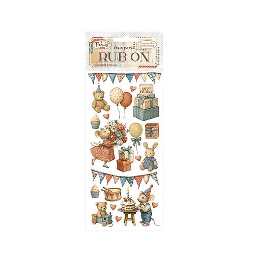 Iný materiál - Rub-on transfer Stamperia – Family DFLRB 215 - 18295564_