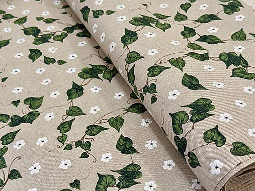 BAVLNA DEKOR / ZELENE LISTKY