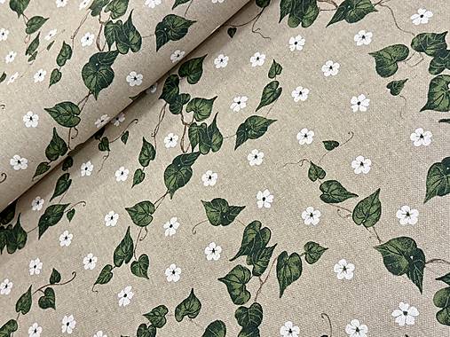 BAVLNA DEKOR / ZELENE LISTKY