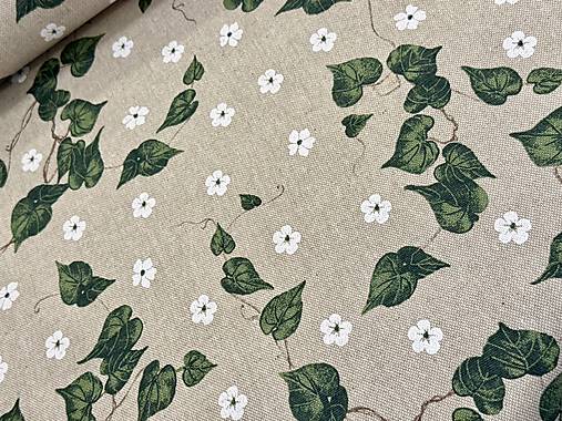 BAVLNA DEKOR / ZELENE LISTKY