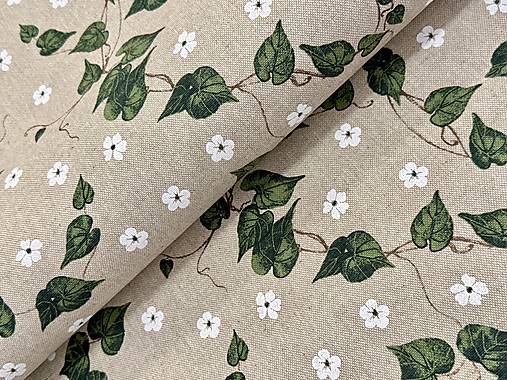 BAVLNA DEKOR / ZELENE LISTKY