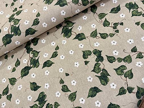 BAVLNA DEKOR / ZELENE LISTKY