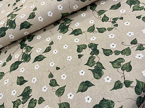 BAVLNA DEKOR / ZELENE LISTKY