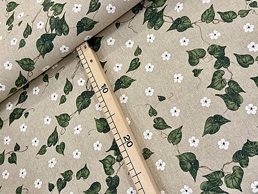 BAVLNA DEKOR / ZELENE LISTKY