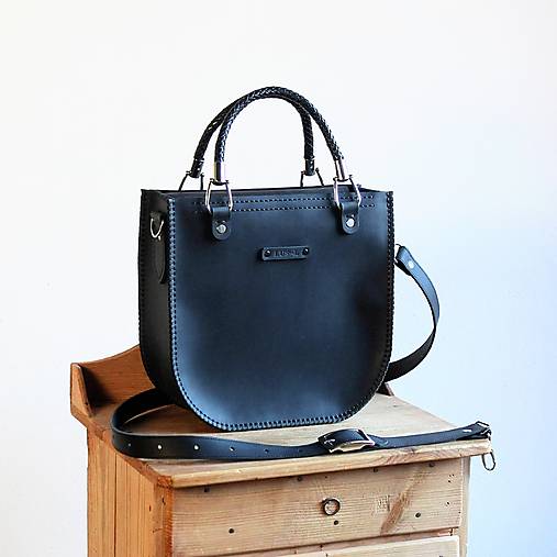 Veľké tašky - Perfect Tote handbag *Crazy-Black* MINI - 18297261_