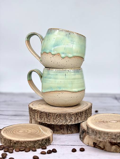 Emerald Breeze - šálka na čaj (450ml, s uškom)