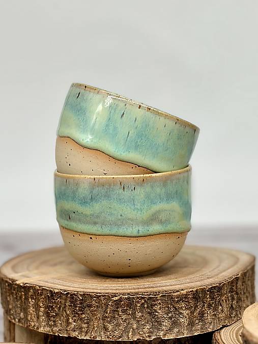 Emerald Breeze - pohárik lungo (150ml, bez uška)