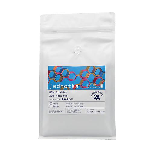 Káva 2A roastery espresso zmes Jednotka