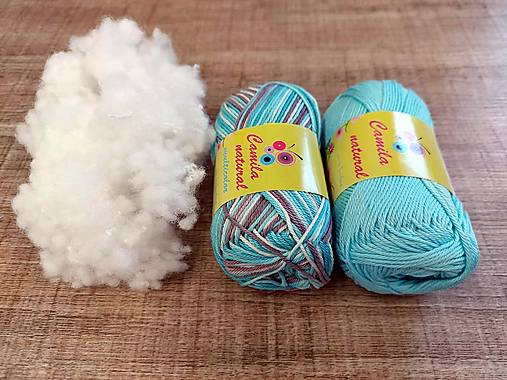 Set na háčkovanie chobotničiek pre novorodencov s návodom za zvýhodnenú cenu